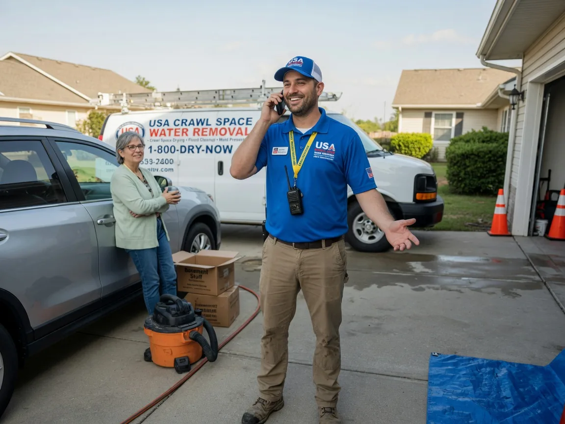 Crawl Space Water Removal Hobson, TX FAQs